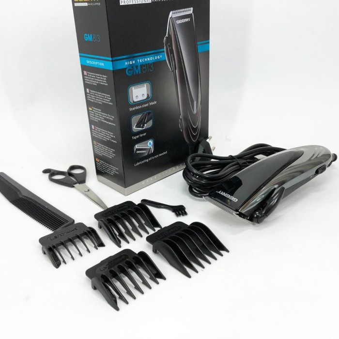 Багатофункціональний триммер для стрижки волосся і бороди GEMEI, Машинка для стрижки волосся домашня SR-37