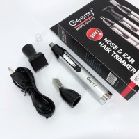 Тример для носа на акумуляторі GEMEI GM-3107 3в1, вух, Машинка для видалення волосся з носа вух FD-73