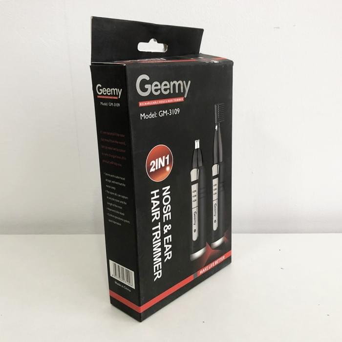 Тример бездротовий GEMEI GM-3109 2в1, Суха бритва, Багатофункціональна машинка для XT-328 стрижки бороди