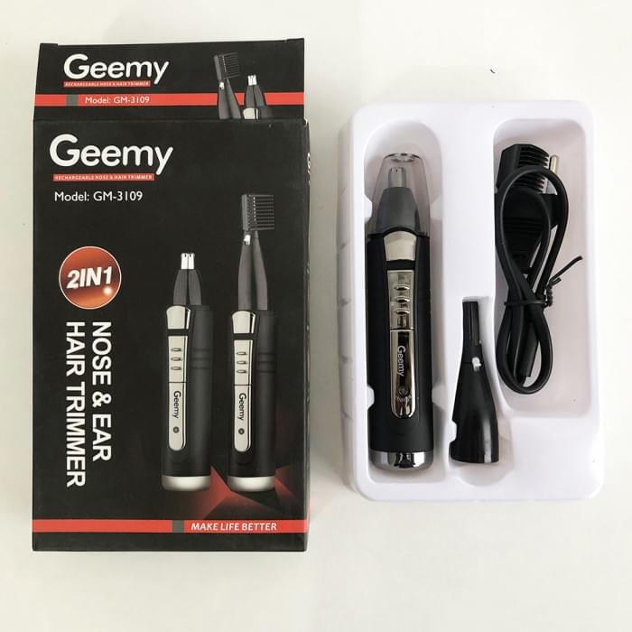 Тример бездротовий GEMEI GM-3109 2в1, Суха бритва, Багатофункціональна машинка для XT-328 стрижки бороди