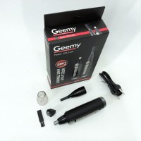 Електричний тример для волосся в носі GEMEI, Тример для видалення волосся з носа, скронь і шиї FX-36