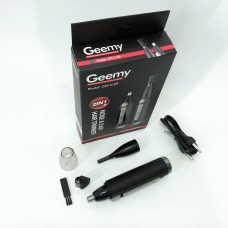 Електричний тример для волосся в носі GEMEI, Тример для видалення волосся з носа, скронь і шиї FX-36