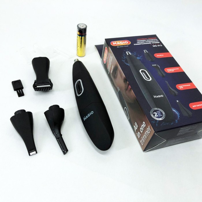 Тример для стрижки волосся носа бороди гоління, Машинка для видалення волосся з носа вух PE-60