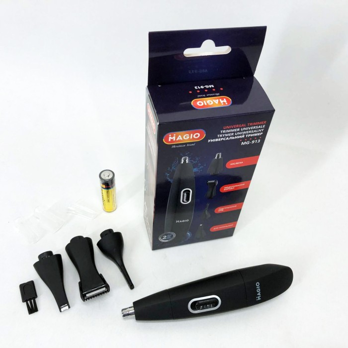 Тример для носа і брів MAGIO MG-913, Тример для бороди носа вух волосся Бритва і вух ER-35