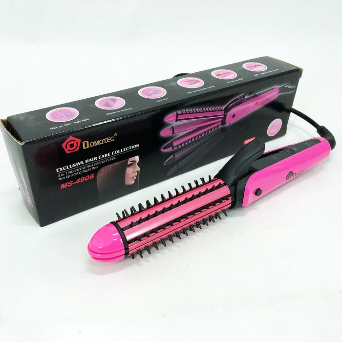 Плойка для укладання і вирівнювання волосся DOMOTEC, Щипці для створення об'єму волосся JU-94