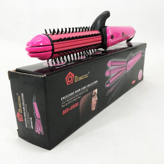 Плойка для укладання і вирівнювання волосся DOMOTEC, Щипці для створення об'єму волосся JU-94