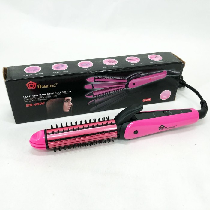 Плойка для укладання і вирівнювання волосся DOMOTEC, Щипці для створення об'єму волосся JU-94