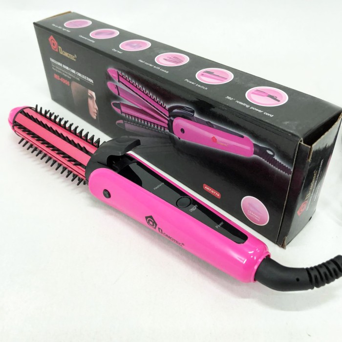 Плойка для укладання і вирівнювання волосся DOMOTEC, Щипці для створення об'єму волосся JU-94