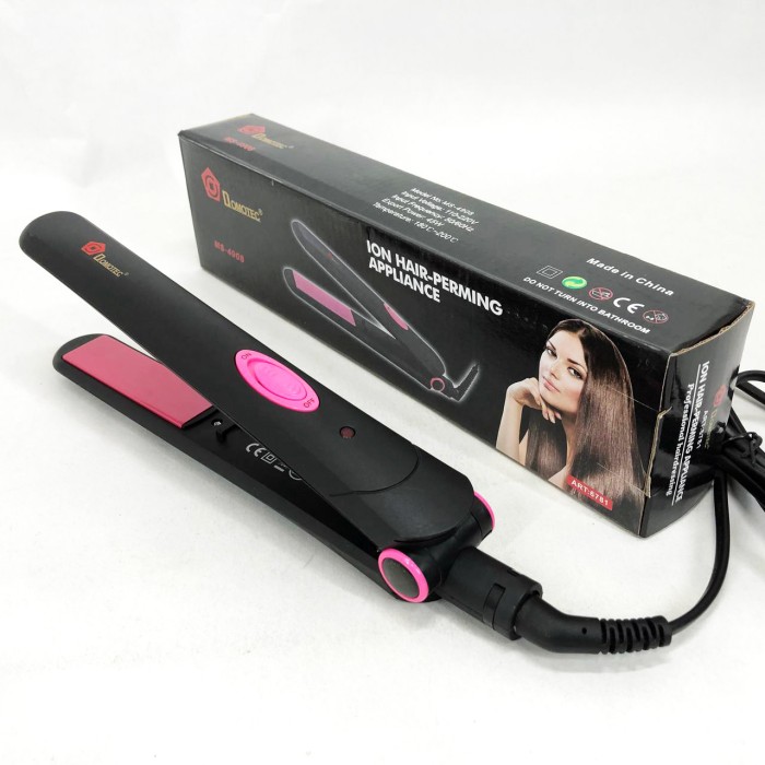 Випрямляч для волосся прямий DOMOTEC, Праска для видалення посічених кінчиків, Кращий випрямляч волосся XE-53