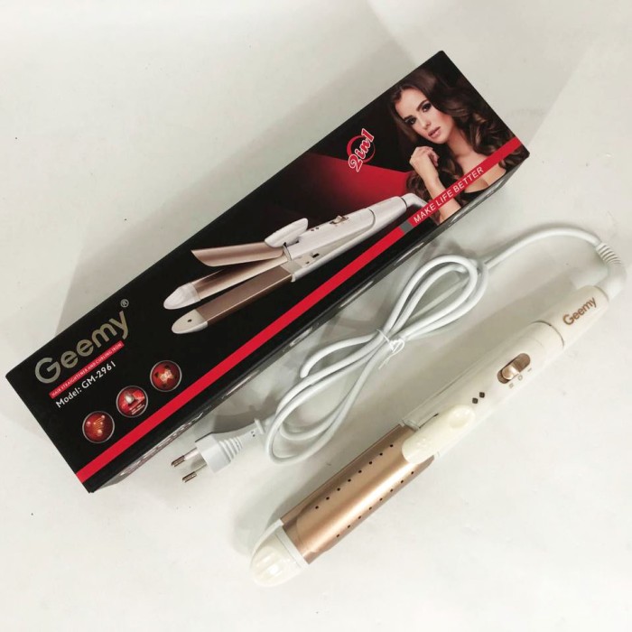 Праска гофре плойка для укладання GEMEI GM-2961, Плойка праска гофре випрямляч випрямляч CL-62