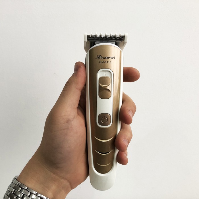 Тример для скронь Gemei, Практична машинка для стрижки волосся Машинка-тример стрижки бездротова AM-75