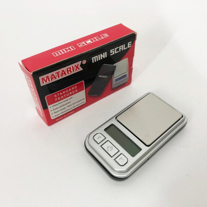 Ваги високої точності MATARIX, Маленькі ваги для прикрас кишенькові портативні ZB-64