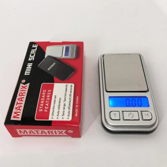 Ваги високої точності MATARIX, Маленькі ваги для прикрас кишенькові портативні ZB-64