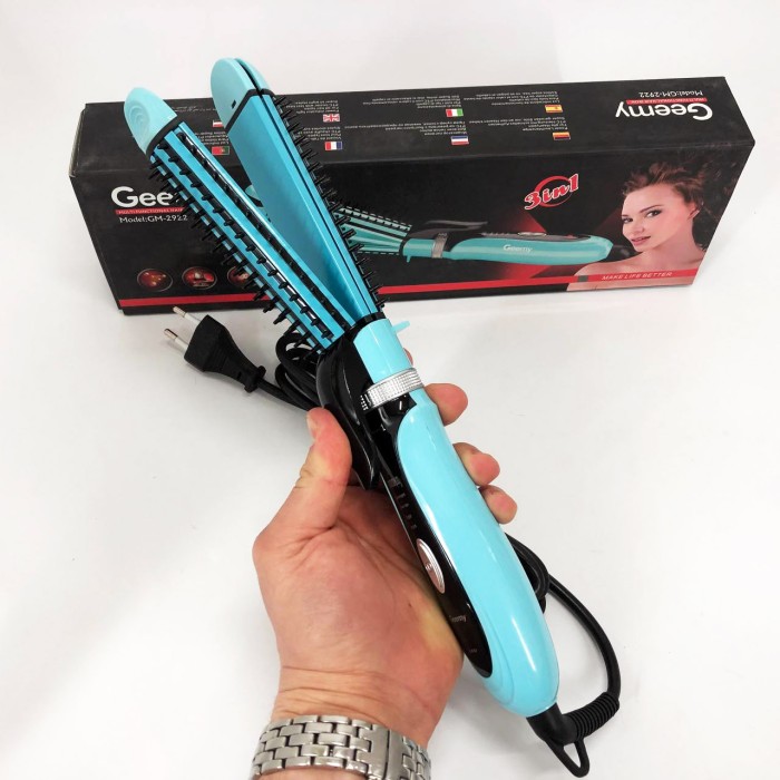 Плойка для створення укладання волосся Gemei GM-2922, Багатофункціональні плойки для волосся LJ-82