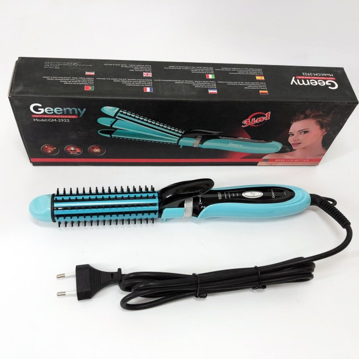 Плойка для створення укладання волосся Gemei GM-2922, Багатофункціональні плойки для волосся LJ-82