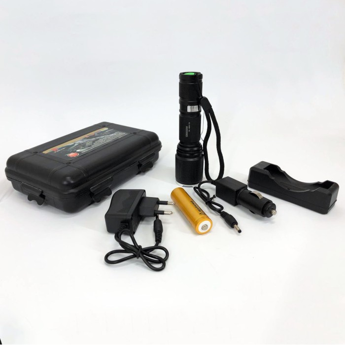 Точковий ручний ліхтар, Супер яскравий лід ліхтарик, Багатофункціональний тактичний ліхтар KS-81