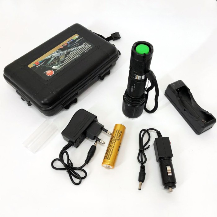 Точковий ручний ліхтар, Супер яскравий лід ліхтарик, Багатофункціональний тактичний ліхтар KS-81