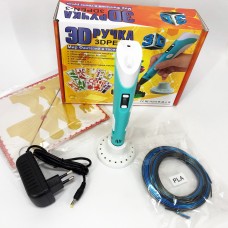 Сучасна акумуляторна 3d ручка, Дитяча електро ручка для фігурок із пластику Трид з lcd дисплеєм PM-52