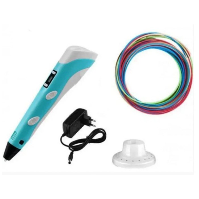 Трид ручка з lcd дисплеєм 3D, 3d ручка з дисплеєм, Акумуляторна 3д ручка Дитяча 3d GP-56