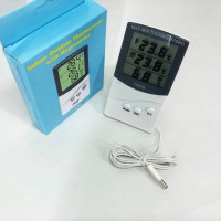 Гігрометр з температурою, Термометр цифровий для вимірювання повітря, Гігрометр із зовнішнім датчиком OR-63