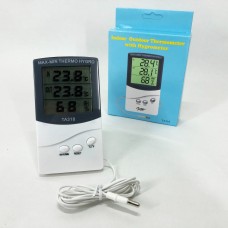 Термометр цифровий для вимірювання повітря TA, Погодна станція із виносним датчиком EO-44