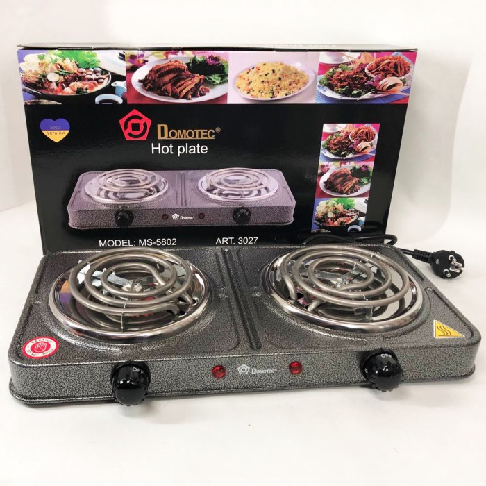 Портативна плита електро, Електричні електроплити, Комфорка електрична, Плита на стіл електрична ZA-68