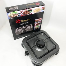 Газова плита DOMOTEC MS-6601 на 1 конфорку. Колір: сірий OL-59