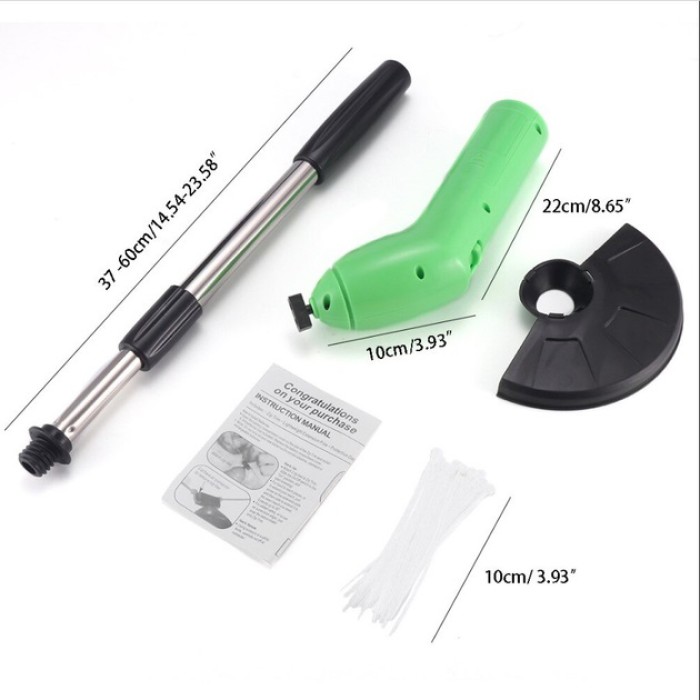 Електрична обрізки газону Zip Trim, Електрокоса ручна, Легка ручна електрокоса, Косити газон тримером QO-51