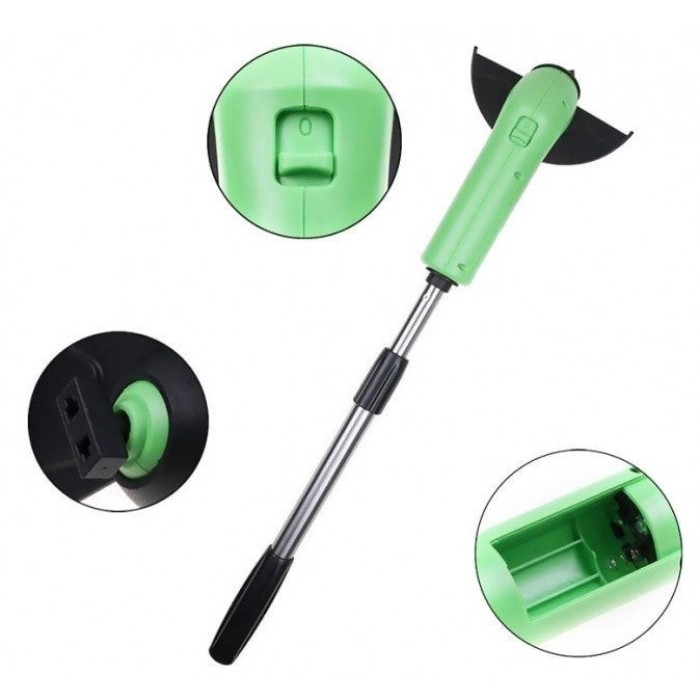 Електрична тример-коса для газону, Ручний електричний тример для саду садовий триммер з цільною ручкою MR-99