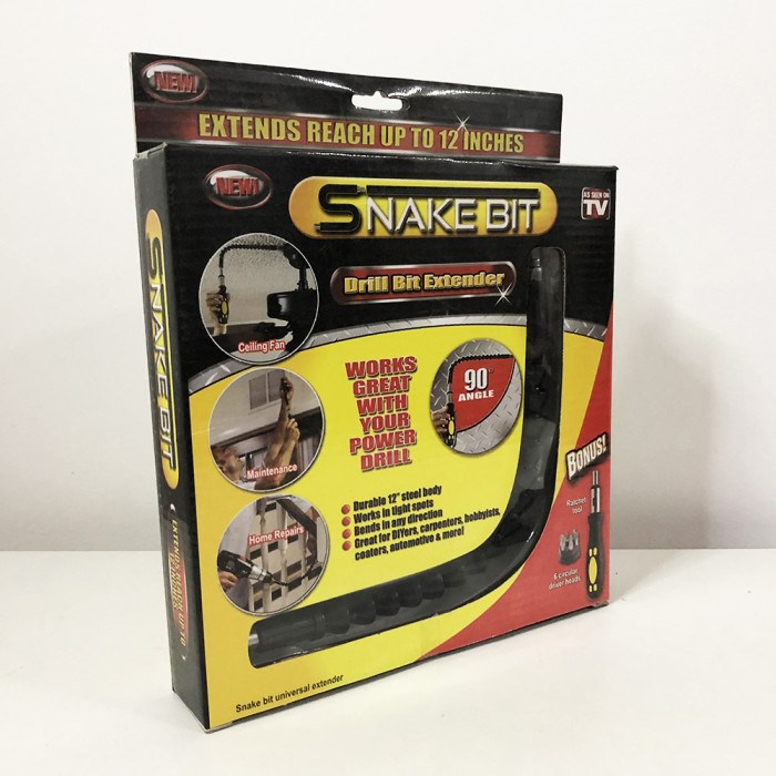 Гнучкий магнітний подовжувач для викрутки і дрилі Snake Bit RG-78