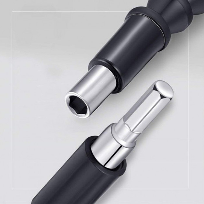 Гнучкий магнітний подовжувач для викрутки і дрилі Snake Bit RG-78