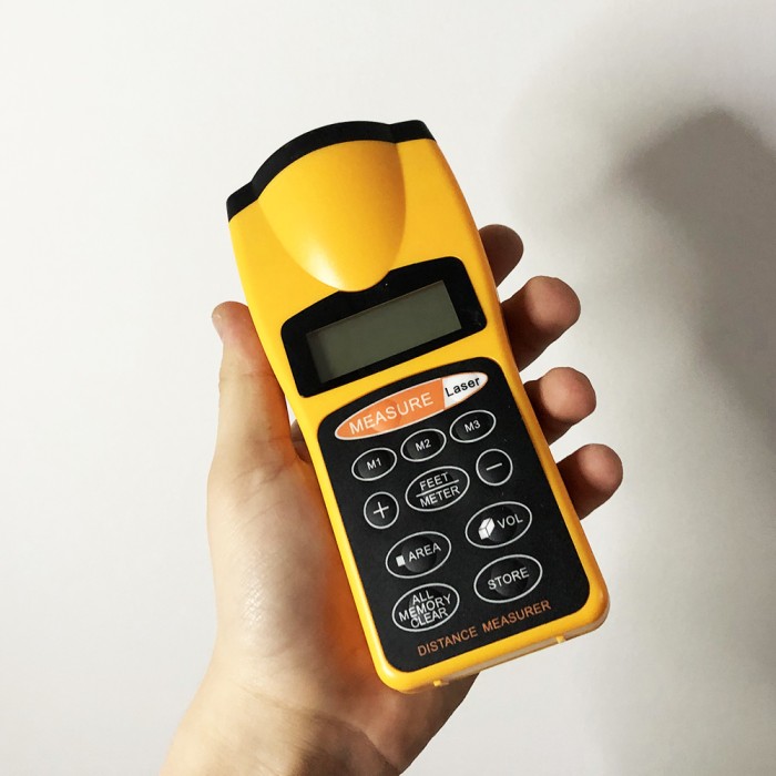 Лазерний далекомір (лазерна лінійка) EcoTBH 3007 test distance (рулетка ультразвукова) YW-42