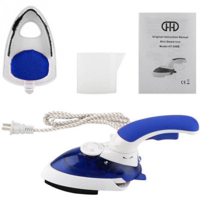Відпарювач ручний для одягу парогеніратор Mini Steam Iron HT-558B, KD-235 Портативний відпарювач