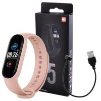 Смарт браслет M5 Smart Bracelet Фітнес трекер Watch Bluetooth. Колір рожевий KL-94