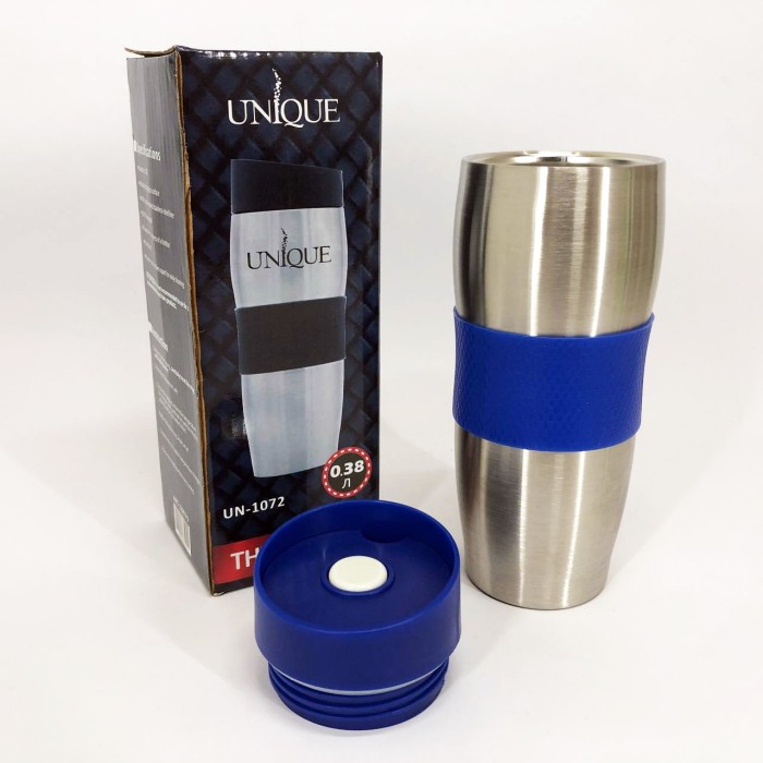 Термос-глечик для чаю UNIQUE UN-1072 0.38 л, Якісний сімейний термос, Хороший термос для чаю TW-68