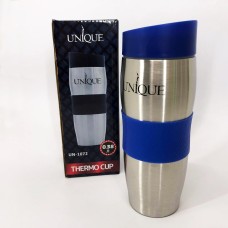 Термос металевий UNIQUE UN-1072 0.38 л, Термос з нержавіючої сталі у вигляді пляшки UX-24