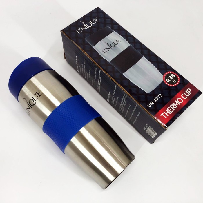 Термос металевий UNIQUE UN-1072 0.38 л, Термос з нержавіючої сталі у вигляді пляшки UX-24