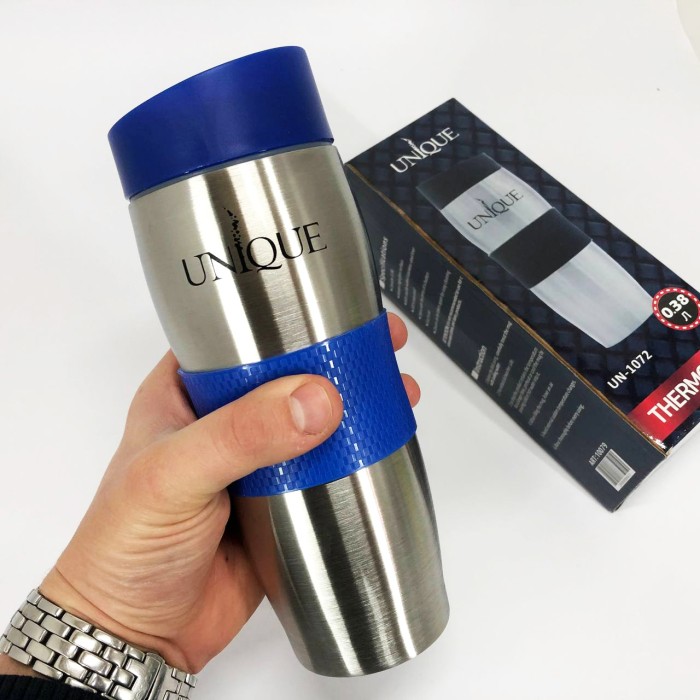 Термос-глечик для чаю UNIQUE UN-1072 0.38 л, Якісний сімейний термос, Хороший термос для чаю TW-68