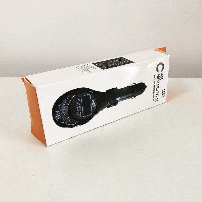 Автомобільний FM-трансмітер з підтримкою Bluetooth FM MOD P01D, FM-передавач для музики в автомобіль BR-43