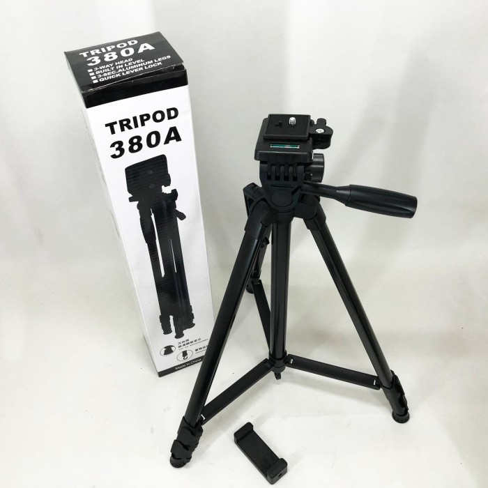 Штатив для горизонтального знімання TriPod 380A 0.50-1.35м, Штатив вертикального знімання TV-68