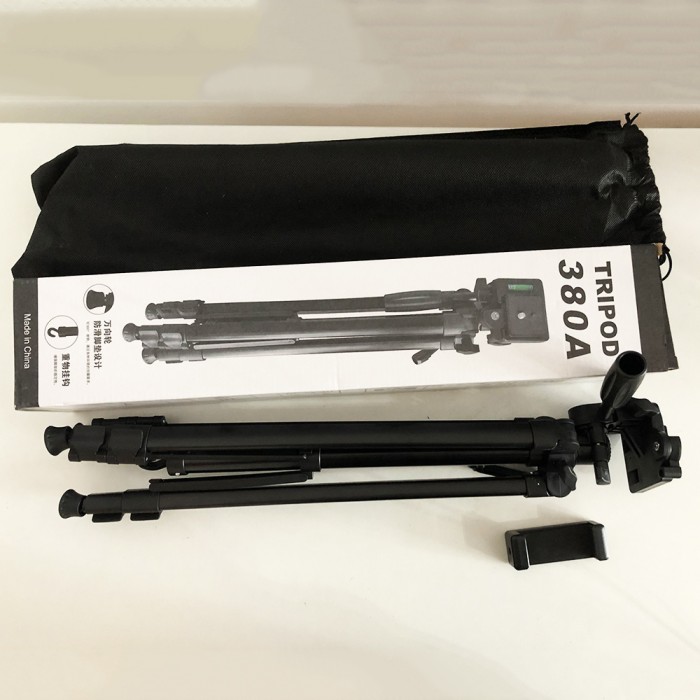 Штатив для горизонтального знімання TriPod 380A 0.50-1.35м, Штатив вертикального знімання TV-68