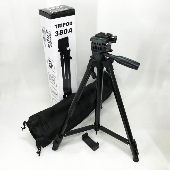 Штатив для горизонтального знімання TriPod 380A 0.50-1.35м, Штатив вертикального знімання TV-68