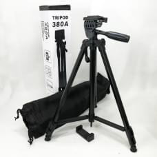 Штатив для знімання з телефона і камери TriPod 380A 0.50-1.35м, Тринога OR-263 для фотоапарата