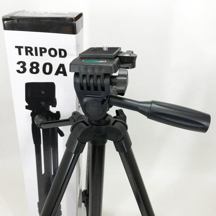Штатив для знімання з телефона і камери TriPod 380A 0.50-1.35м, Тринога OR-263 для фотоапарата