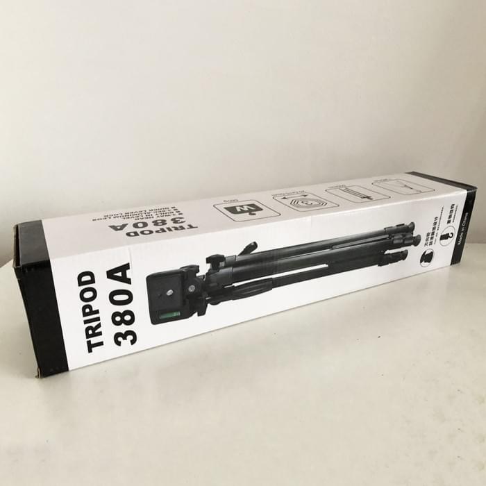 Штатив для знімання з телефона і камери TriPod 380A 0.50-1.35м, Тринога OR-263 для фотоапарата