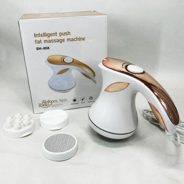 Масажер для масажу спини Relax and Spin Tone SH-658, Масажер для шиї та MG-956 зон плечей
