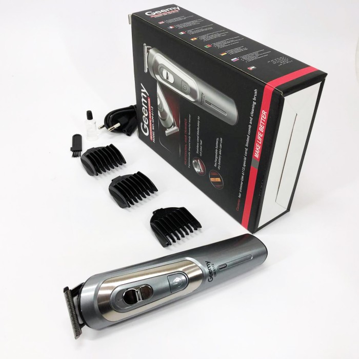 Акумуляторний універсальний тример для стрижки, Машинка для точної стрижки бороди і волосся EM-90