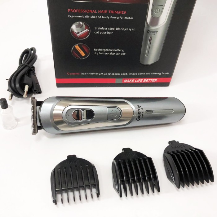 Акумуляторний універсальний тример для стрижки, Машинка для точної стрижки бороди і волосся EM-90