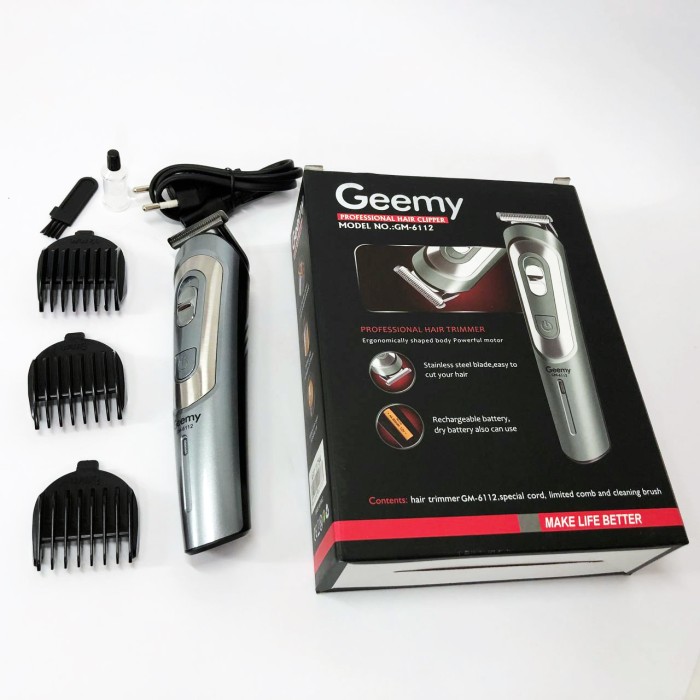 Акумуляторний універсальний тример для стрижки, Машинка для точної стрижки бороди і волосся EM-90