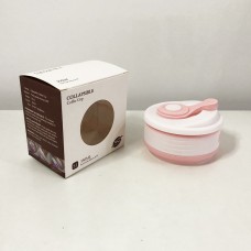 Кемпінговий кухоль складаний, Термо чашка в машину, Складна силіконова чашка туристична ZR-87